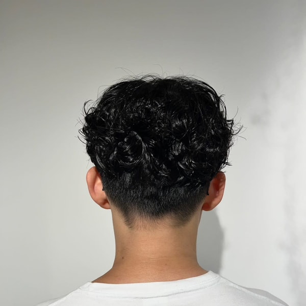 メンズパーマスタイル|hair pocket 恵比寿