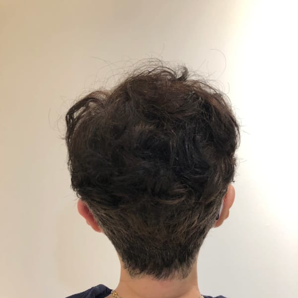 ショート×パーマ