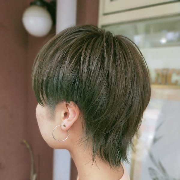 マッシュウルフショート