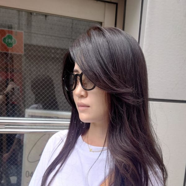 20代30代大人可愛い髪質改善ヘルシースタイル韓国ヘア透明感