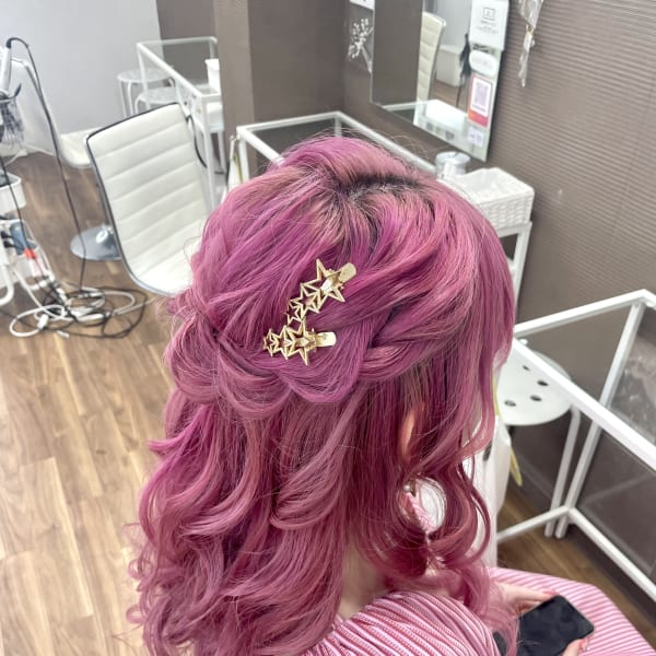 トップアレンジヘアスタイル