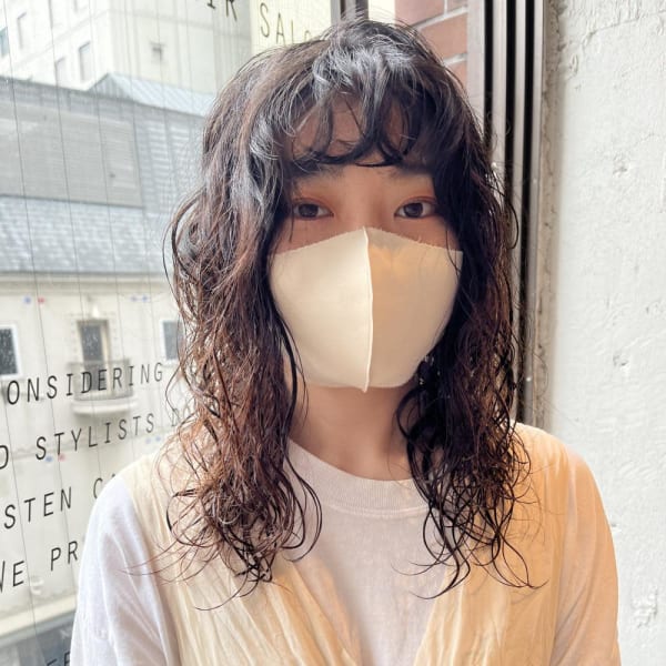 スパイラルパーマ