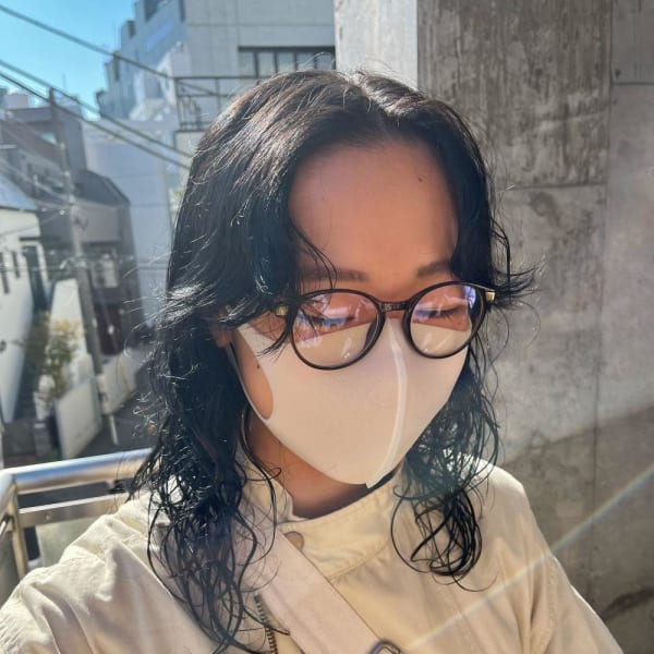 大人可愛いチョコレートモードプリカール外ハネボブ