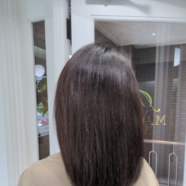 くせ毛改善(2枚目ビフォーあり)