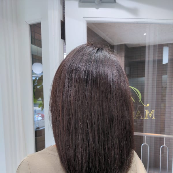 くせ毛改善(2枚目ビフォーあり)