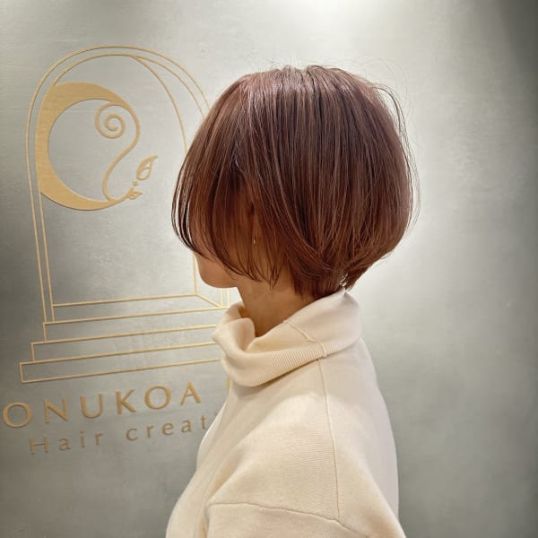 【サロンスタイル】骨格矯正☆くびれショートボブスタイル