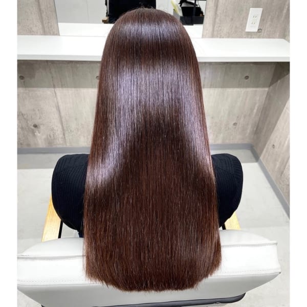 カット+縮毛矯正+髪質改善トリートメント