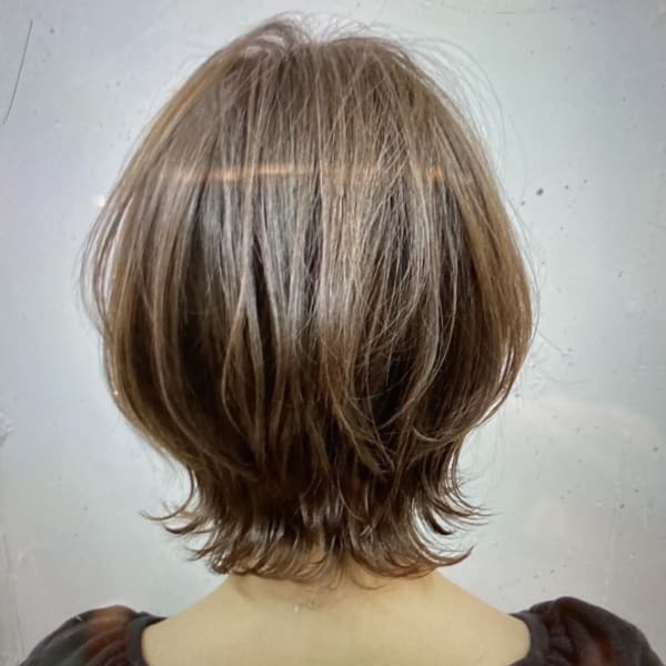 再現性抜群!外ハネ風ボブ