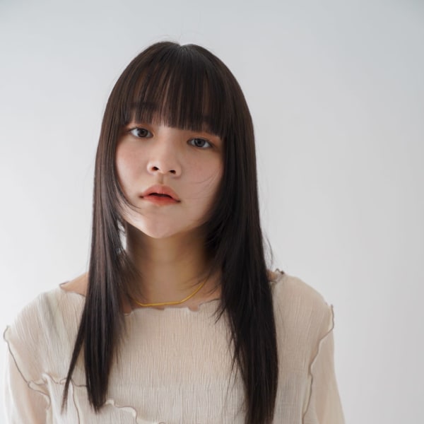 グレージュカラー/ボブウルフ/黒髪/ココアベージュ | shell 吉祥寺(シェルキチジョウジ)のヘアスタイル | 美容院・美容室を予約する