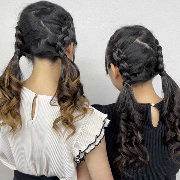 ライブヘアセット