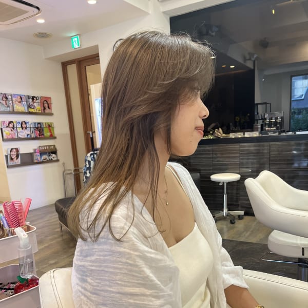 大人ベージュヘア|RAIN　hair&beauty神戸三宮