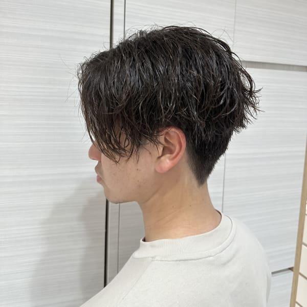 メンズツイストスパイラルパーマ