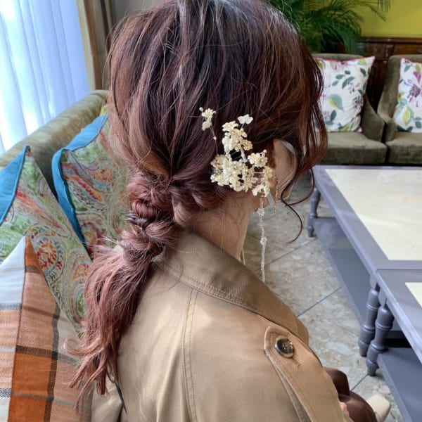 ナチュラル編みおろしヘア＊*【正木】