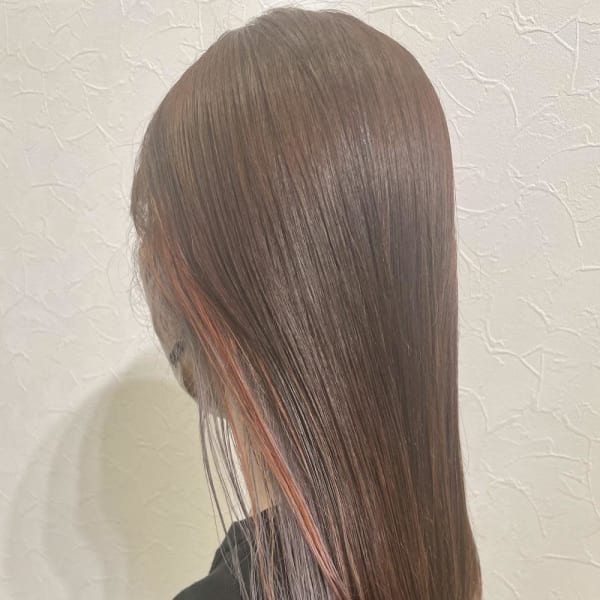 大人可愛い/インナーカラー/バイオレット