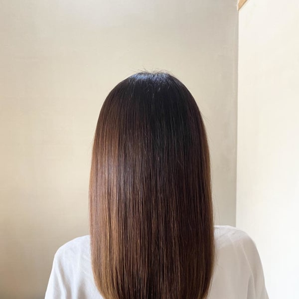 髪質改善カラー