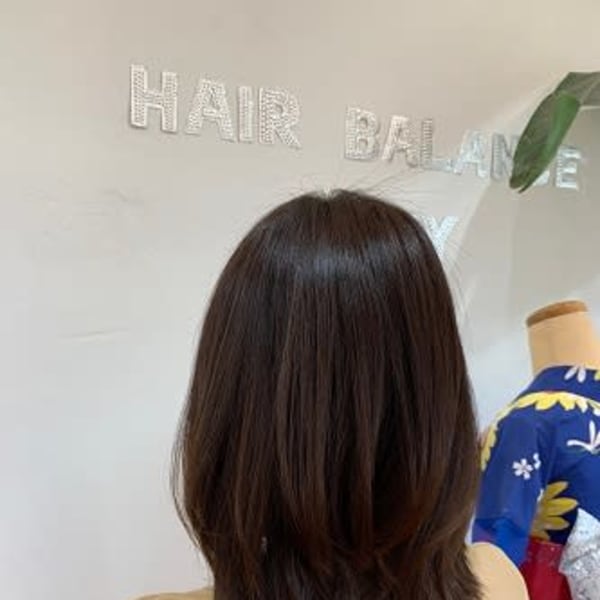 ふわっと　外はねスタイリング|Hair Balance COTY