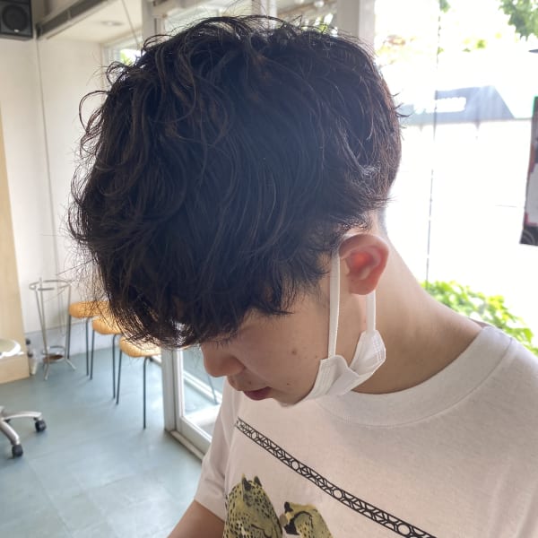 20代30代メンズパーマ