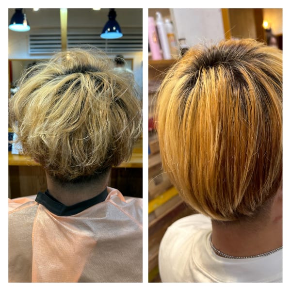 ブリーチに黒木式酸性ストレート/BYRONBAY TOKYO