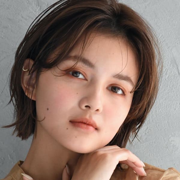 抜け感こなれボブ