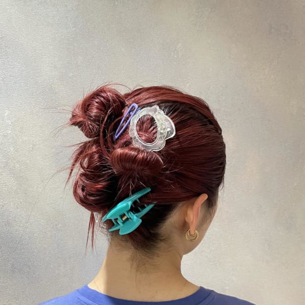 浴衣ヘアアレンジ