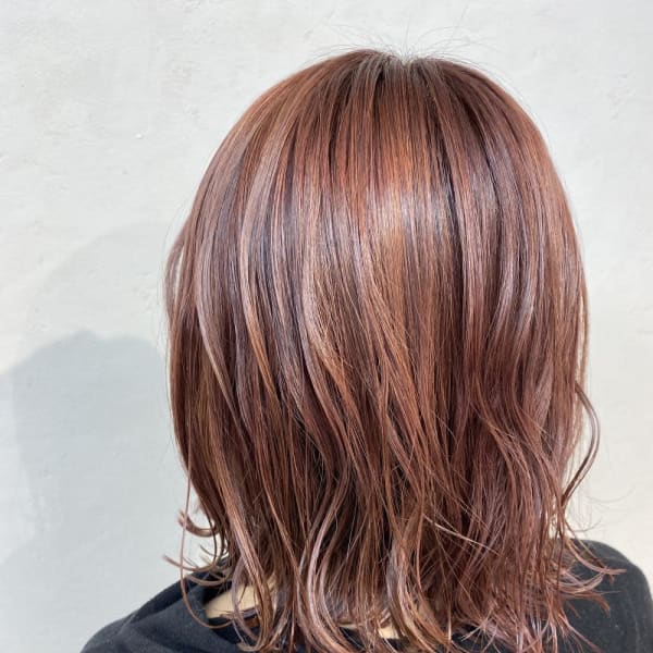 Lia&岡本拓朗 コーラルオレンジって可愛い!