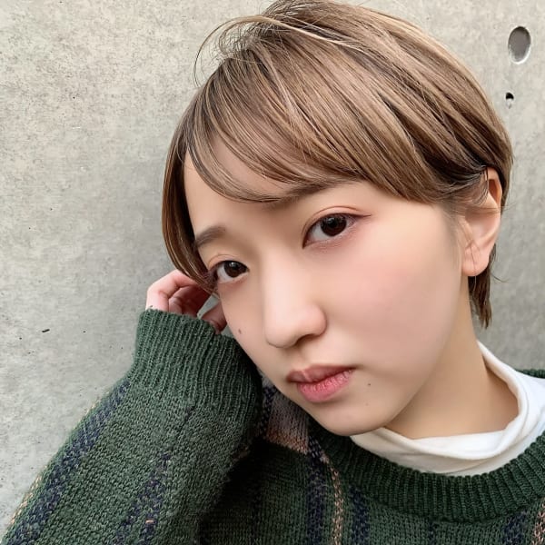 【Des.Art天神赤坂】20代30代ハイライトショート