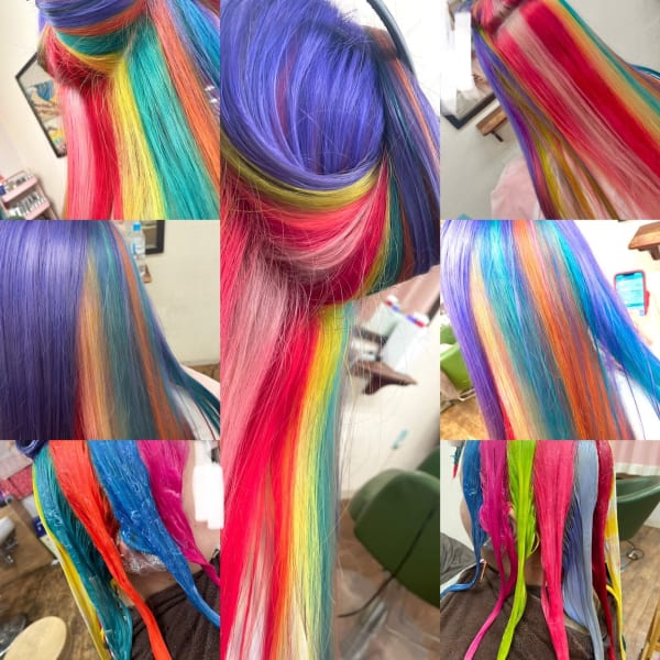 レインボーヘアカラー|56hair
