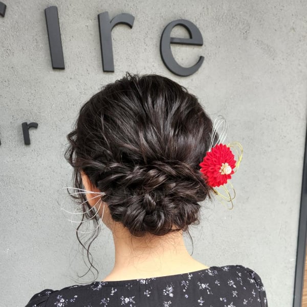 前撮りヘアメイク