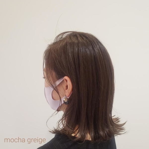 切りっぱなしミディアムぼぶ
