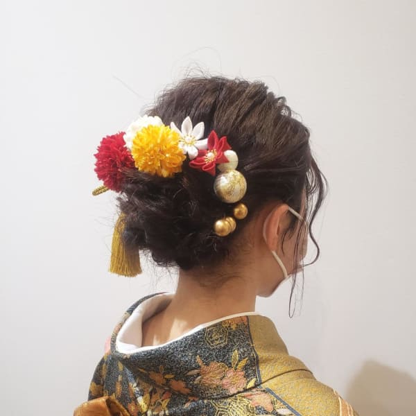 成人式ヘアセット★