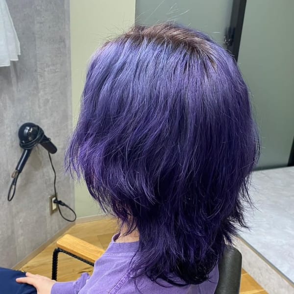 ハイライト/マッシュパーマ/束感/波巻き/学芸大学