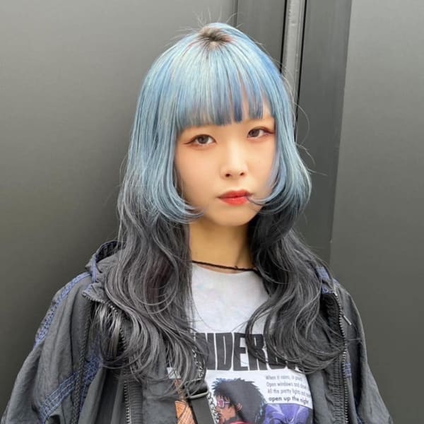 ウルフ エンドカラー デザインカラー 表参道 / 原宿