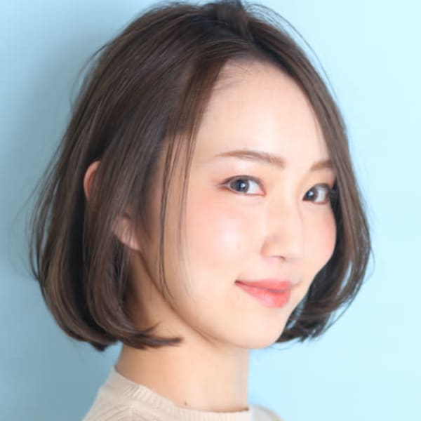 30代*40代前髪なしボブ☆