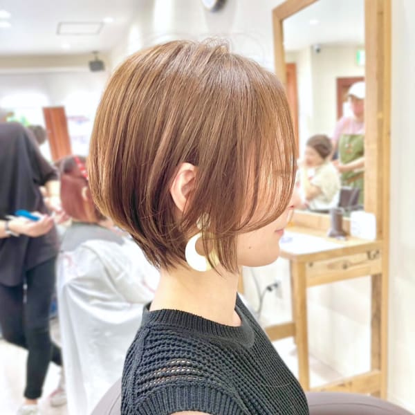 前下がりショート 20代30代40代50代60代