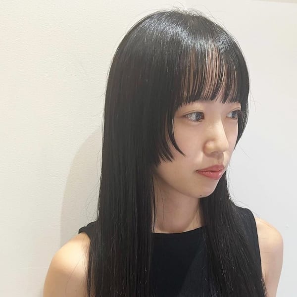 顔まわりレイヤー☆サイドレイヤー【池袋美容室 uchla】