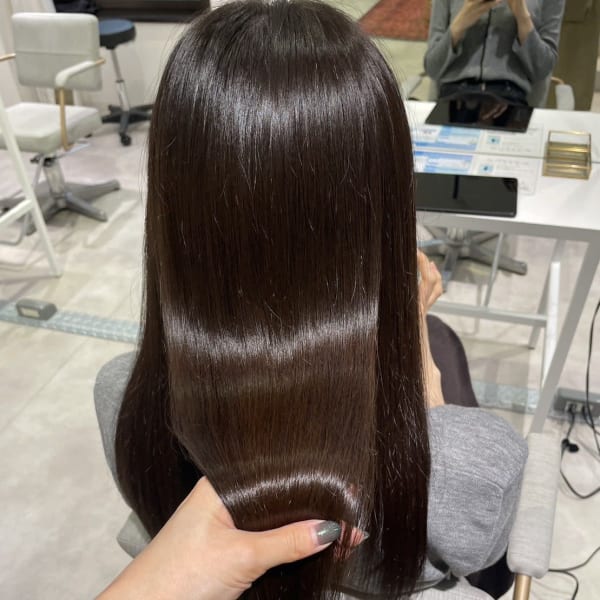 髪質改善トリートメントバイカルテオージュア艶髪