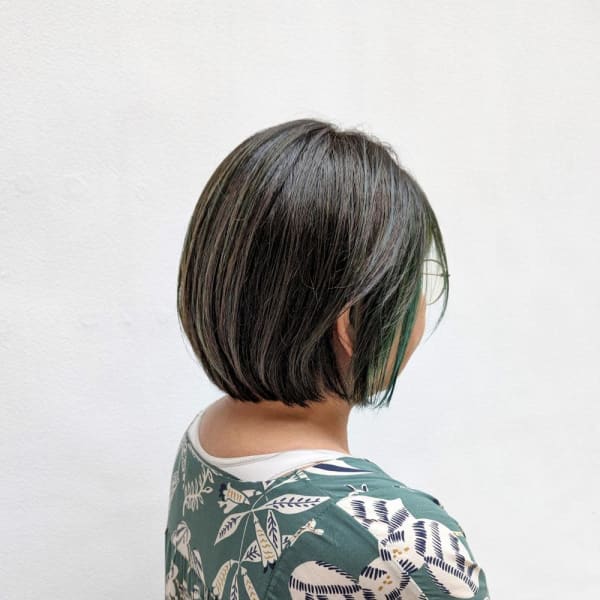 フェイスフレーミングカラー♪グリーン【AVENIR我孫子】