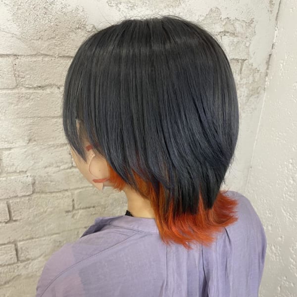 インナーカラービビッドカラー