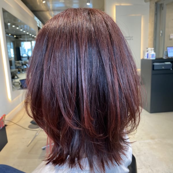 HAIR DESIGN RISK×ミディアム