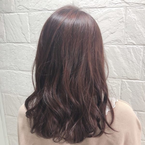 ツヤ髪ピンクベージュ☆ 《久保木真緒》|each f. hair&spa