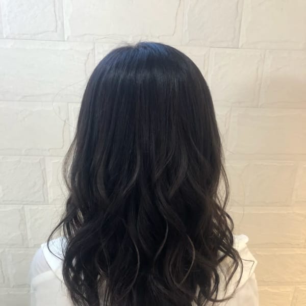 くすみ感ミディアムスタイル☆ 《久保木真緒》|each f. hair&spa