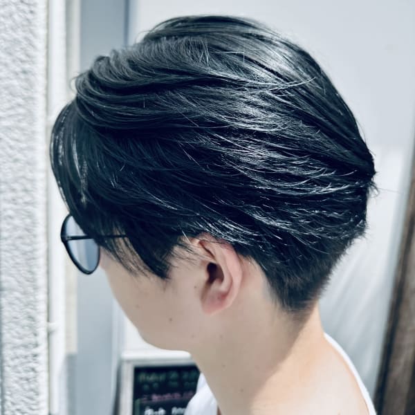 メンズ　ハイライト