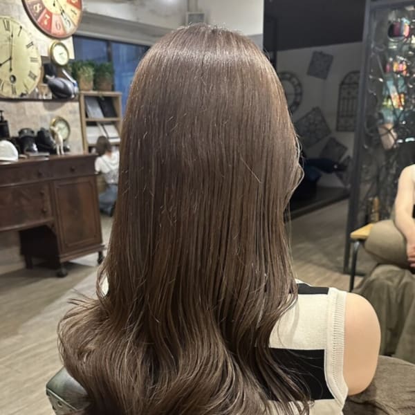 【ノンブリーチ】ミルクティベージュ|independence