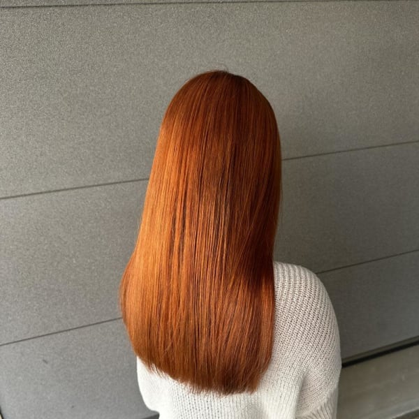 ケアブリーチ　オレンジカラー