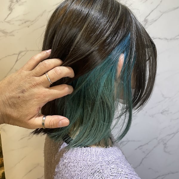 *LOREN*ハイライトインナーグリーン