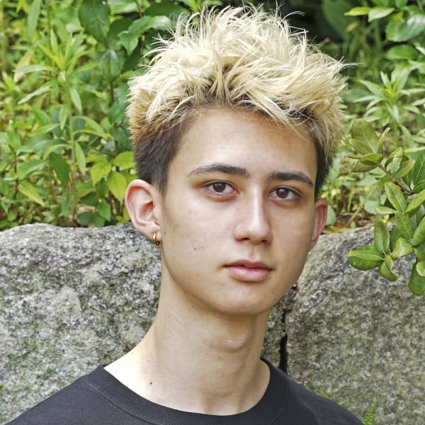 メンズショートヘア|RUKU