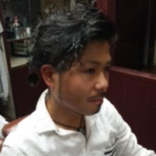 ツーブロック パーマスタイル|KINGMAN BARBER田町