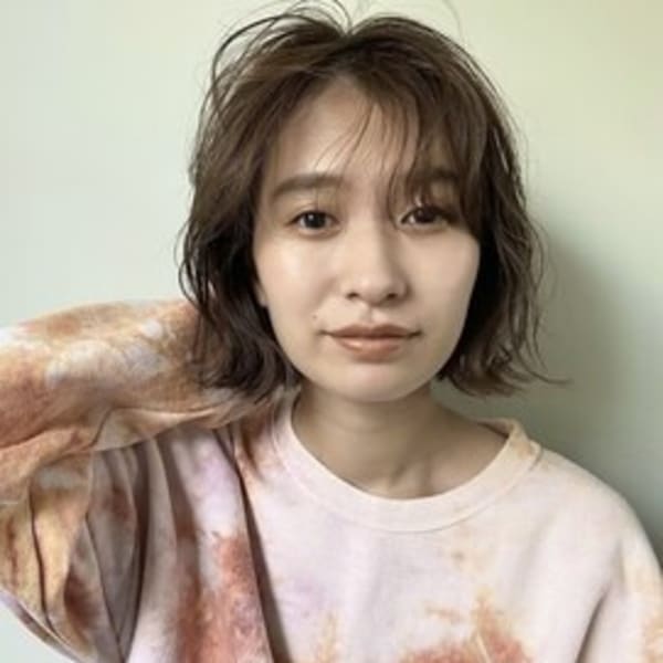 外ハネボブ×マットブラウン