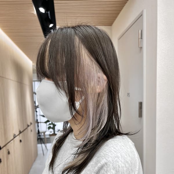 インナーホワイトラベンダー×ウルフ