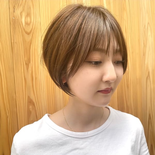 【Des.Art福岡天神赤坂】20代30代大人ナチュラルボブ